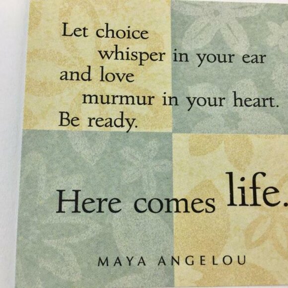 Maya Angelo Quote Cards Junk Journaling Supplies Scrapbook Ephemera Pack 12 mq - Picture 7 of 10
